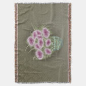 Bloem Bouquet - Throw Blanket Deken (Voorkant Verticaal)