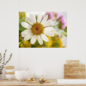 Bloem Bouquet - White Daisy Poster (Keuken)