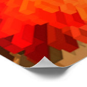 Bloem branden..... poster (Hoek)