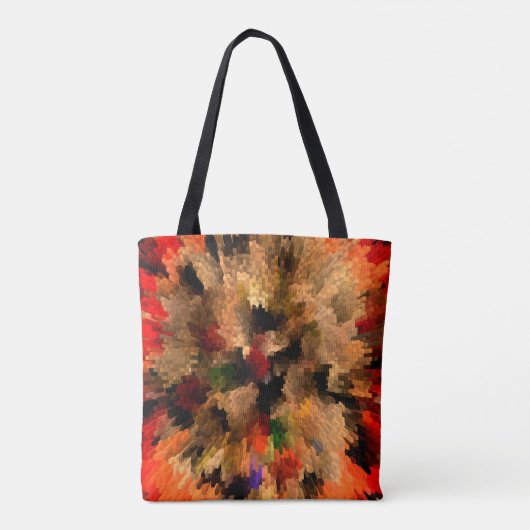 Bloem branden..... tote bag (Achterkant)