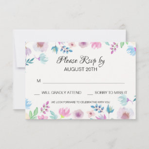 Bloem Breeze RSVP Kaart