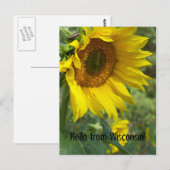 bloem briefkaart (Voorkant / Achterkant)