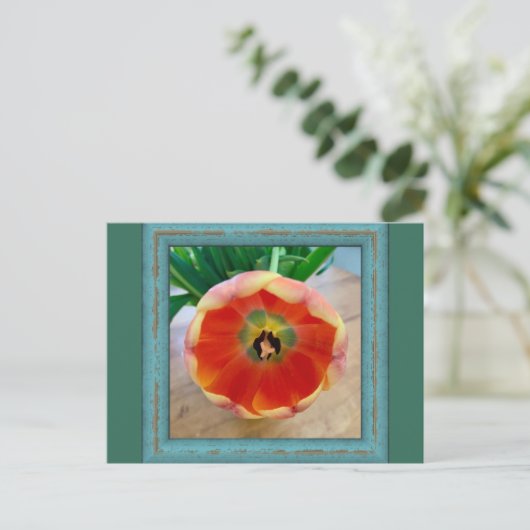 Bloem Briefkaart (Staand voorkant)