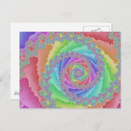 Bloem Briefkaart (Voorkant / Achterkant)