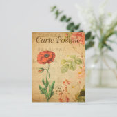 bloem briefkaart (Staand voorkant)