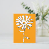 bloem briefkaart (Staand voorkant)