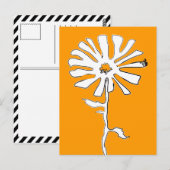 bloem briefkaart (Voorkant / Achterkant)