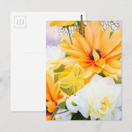 Bloem Briefkaart (Voorkant / Achterkant)