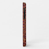 Bloem Bruin Mandala Ontwerp Case-Mate iPhone Case (Achterkant/links)
