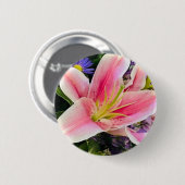 Bloem Button (Voorkant /achterkant)