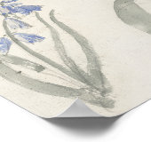 Bloem c, vintage kinderkamer  poster (Hoek)