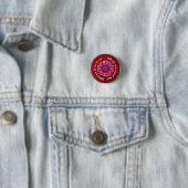 BLOEM CADEAU MOEDER DOCHTER ZUSTER LERAAR VRIEND RONDE BUTTON 3,2 CM (In situ)