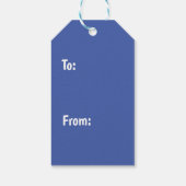 Bloem cadeaukaart cadeaulabel (Achterkant)
