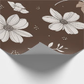 bloem cadeaupapier (Hoek)