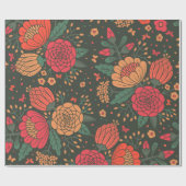 bloem cadeaupapier (Vlak)