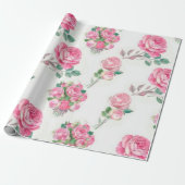 Bloem Cadeaupapier (Uitgerold)