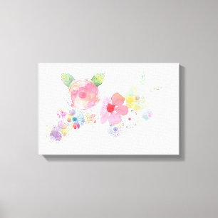 Bloem Canvas Afdruk