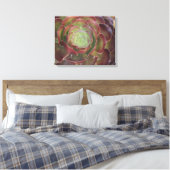 Bloem Canvas Afdruk (Insitu (Slaapkamer))