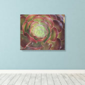Bloem Canvas Afdruk (Insitu (Houten vloer))