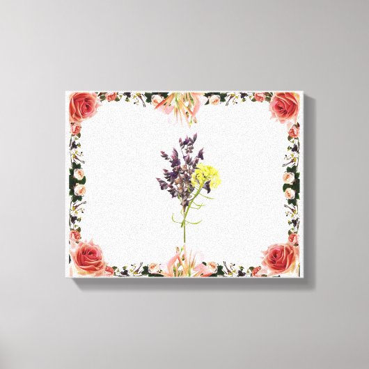 Bloem Canvas Afdruk (Voorkant)