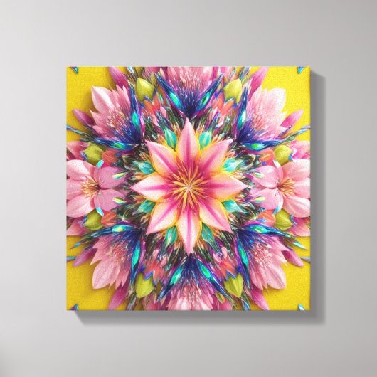 bloem canvas afdruk (Voorkant)