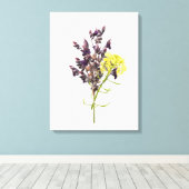 Bloem Canvas Afdruk (Insitu (Houten vloer))