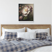  bloem canvas afdruk (Insitu (Slaapkamer))