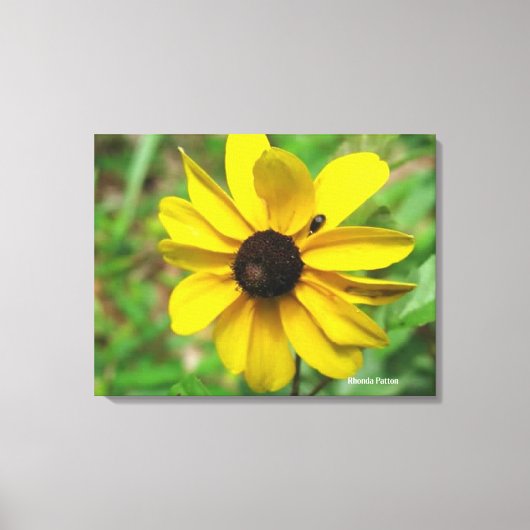 bloem canvas afdruk (Voorkant)