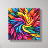bloem canvas afdruk (Voorkant)