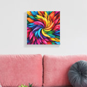 bloem canvas afdruk (Insitu (Woonkamer))