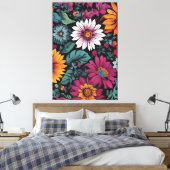 Bloem Canvas Kunst (Insitu (Slaapkamer))
