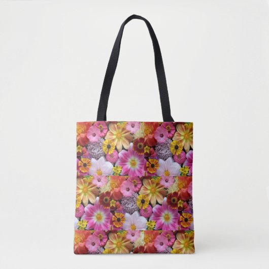 Bloem Canvas tas (Voorkant)