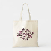Bloem Canvas tas (Achterkant)