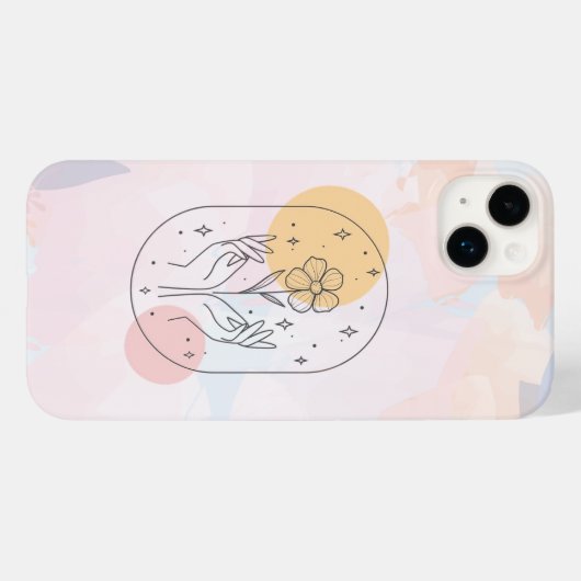 Bloem Case-Mate iPhone Case (Achterkant (horizontaal))