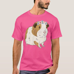 Bloem Cavia Moeder Cavia Liefhebbers T-shirt