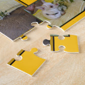 Bloem Chihuahua puzzel Legpuzzel (Zijkant)