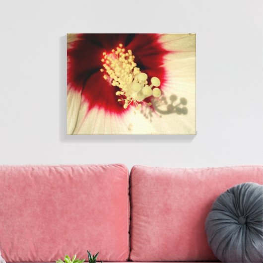 Bloem Close-up Foto Single Art Poster Canvas Afdruk (Insitu (Woonkamer))