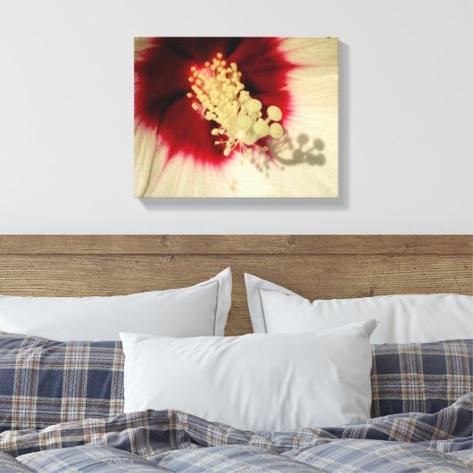 Bloem Close-up Foto Single Art Poster Canvas Afdruk (Insitu (Slaapkamer))
