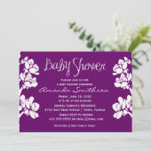 Bloem Collectie | BABY SHOWER | Uitnodiging (Staand voorkant)