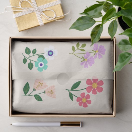 Bloem Collectie tissuepapier (Geschenk)