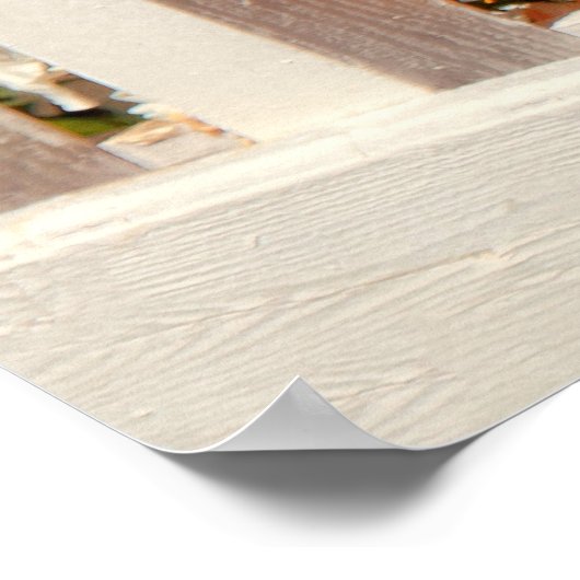 Bloem - Coreopsis - de warmte van de zomer Poster (Hoek)