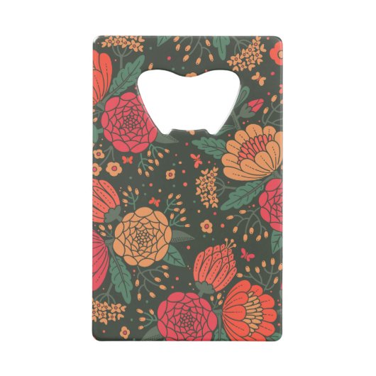 bloem creditkaart flessenopener (Voorkant)