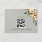 Bloem Crème, QR-code - Salie Informatiekaartje (Achterkant)