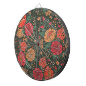 bloem dartbord (Voorkant Rechts)