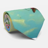 Bloem dasdasd stropdas (Opgerold)