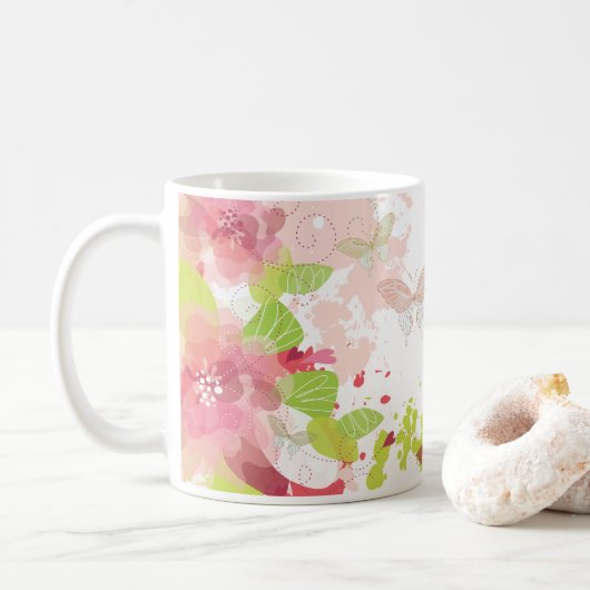 Bloem Decor 16 Mok (Met donut)