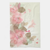 Bloem Decor 1 keukenhanddoek (Verticaal)
