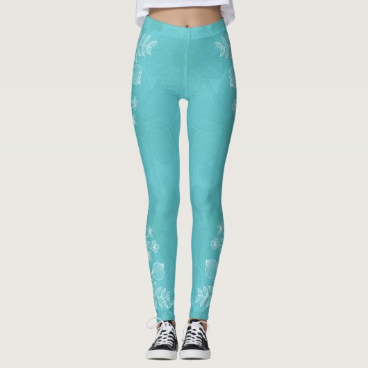 Bloem Decor 25 Leggings (Voorkant)