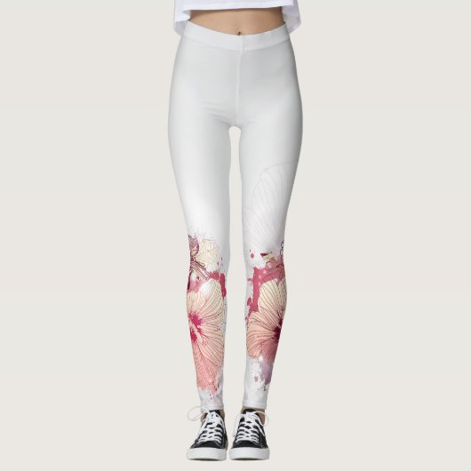 Bloem Decor 56 Leggings (Voorkant)