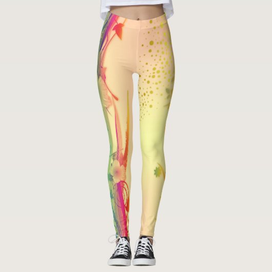 Bloem Decor 79 Leggings (Voorkant)